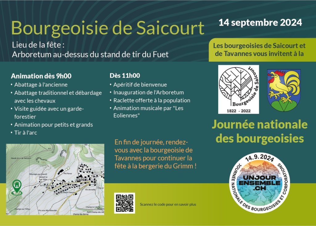 Fyler de la journée nationale des bourgeoisies (recto)